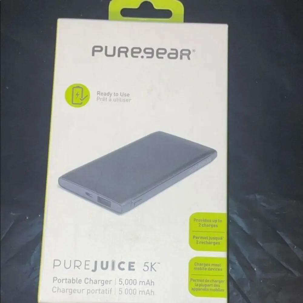 PureJuice 5K Portable Charger - Black